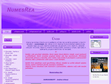 Tablet Screenshot of numesrea.cz